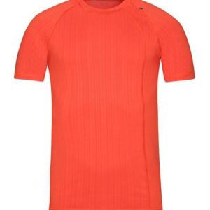 Alpine Pro UNDER oranžové pánské funkční triko kr. rukáv