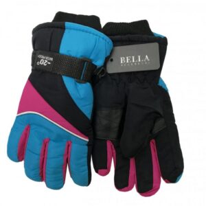 Dětské zimní rukavice Bella Accessori 9009-8 modrá