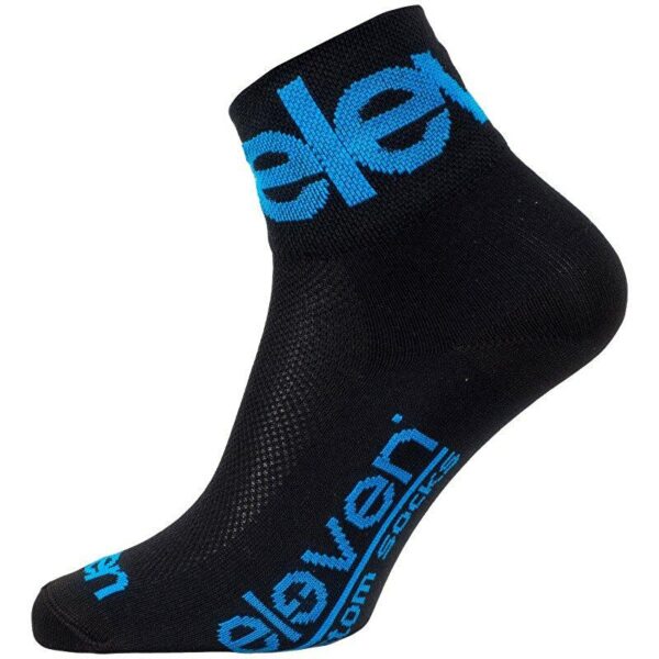 Eleven Howa TWO BLUE černé/modré cyklistické ponožky