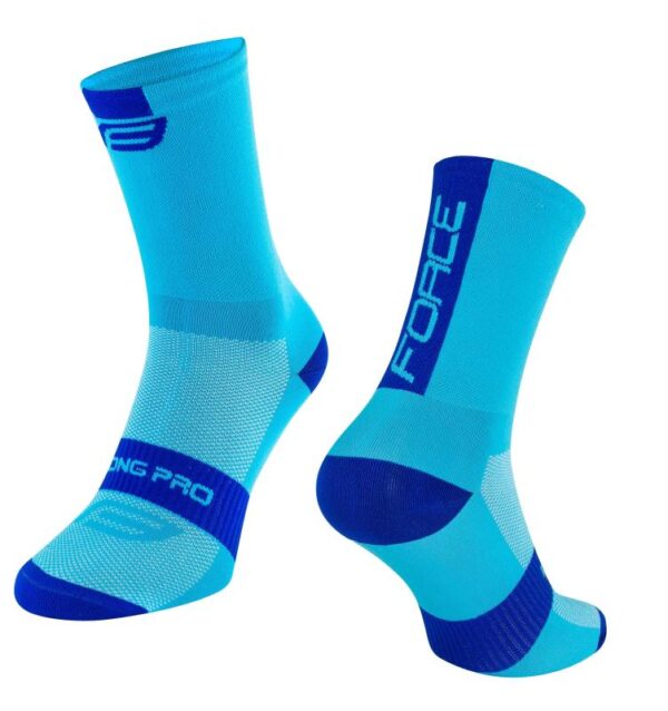 Force LONG PRO modré ponožky
