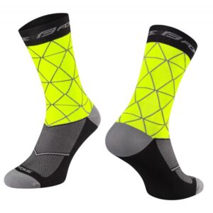 Force Ponožky EVOKE fluo-černé