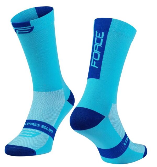 Force Ponožky LONG PRO SLIM modré