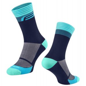 Force Ponožky STREAK modro-tyrkysové