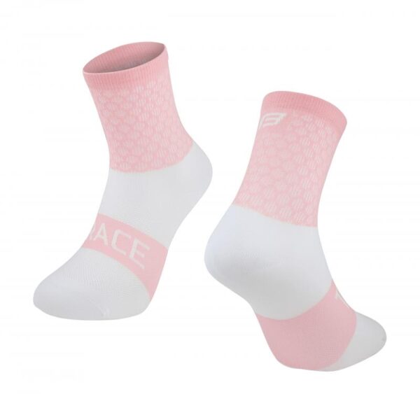 Force Ponožky TRACE růžovo-bílé