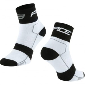 Force SPORT 3 bílo-černé ponožky