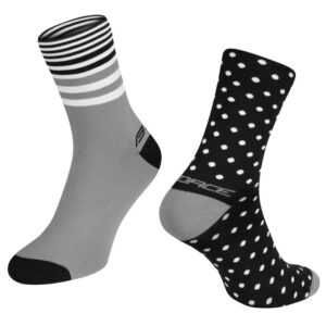 Force SPOT černo-šedé cyklistické ponožky
