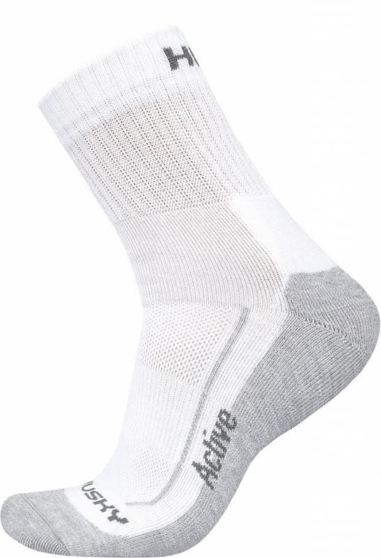 Husky Active bílé ponožky