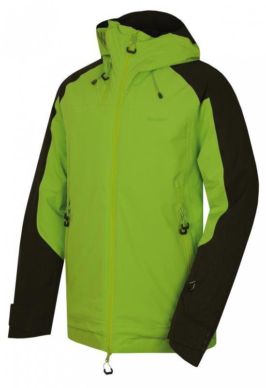 Husky Gambola M zelená pánská lyžařská bunda