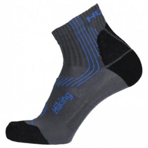 Husky Hiking šedo/modré ponožky