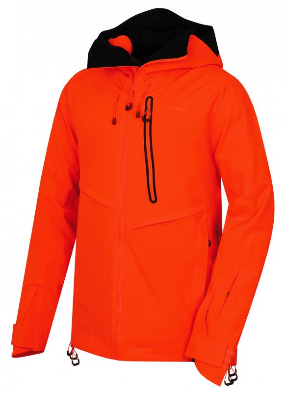 Husky Mistral M neonově oranžová pánská lyžařská bunda