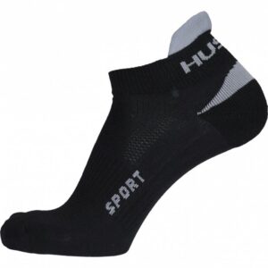 Husky Sport antracit/bílé ponožky