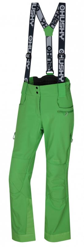 Husky kalhoty Galti zelené