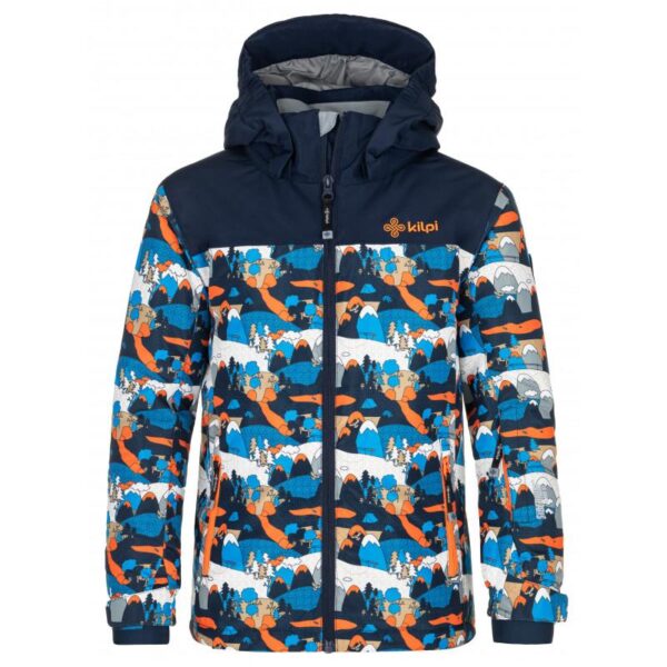 Kilpi ATENI-JB tmavě modrá dětská lyžařská bunda