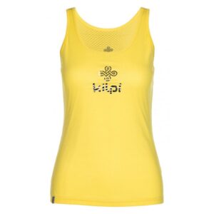 Kilpi GOBI-W žluté dámské sportovní triko