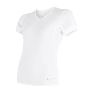 Sensor Coolmax Air bílé dámské triko krátký rukáv
