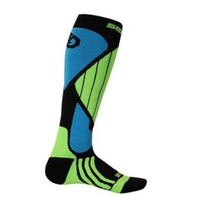 Sensor Ponožky Snow Pro Merino Černá/zelená/modrá