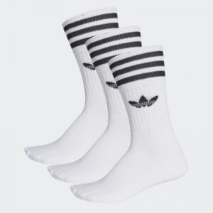 Adidas Solid CREW SOCK S21489 Ponožky 3 KS PO POUZE EU 39/42 (VÝPRODEJ)