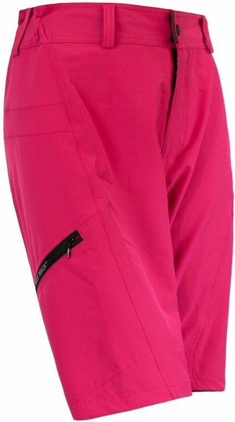 Sensor Helium dámské kalhoty s cyklovložkou krátké volné hot pink