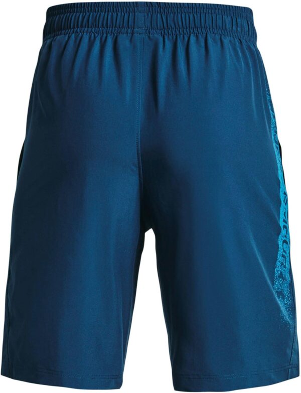 Under Armour Woven Graphic Shorts-BLU
