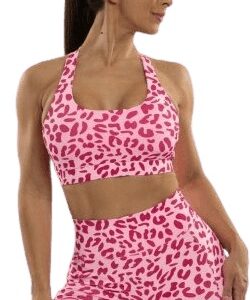 Booty BW LEO PINK sportovní podprsenka - S