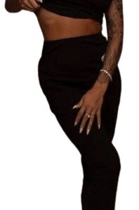 Booty Comfortable MAXI SKIRT (sukně) BLACK - M