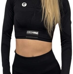 Czech Virus Crop Top černá - XS