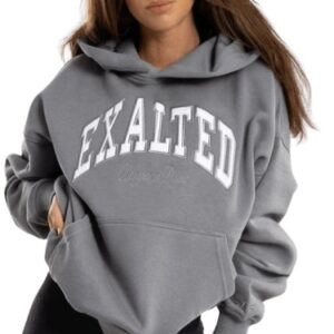 Exalted Dámská mikina Comfy-Nest™ ICON šedá - L