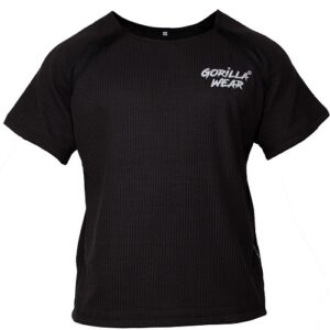 Gorilla Wear Augustine Old School Work Out Top Black - S/M