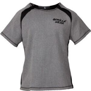 Gorilla Wear Augustine Old School Work Out Top Grey - S/M