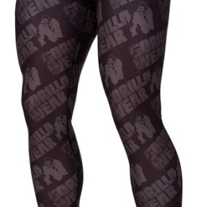Gorilla Wear Pánské legíny San Jose Mens Tights black/gray - S VÝPRODEJ