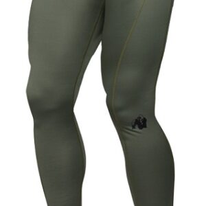 Gorilla Wear Pánské legíny Smart Tights Army Green - M