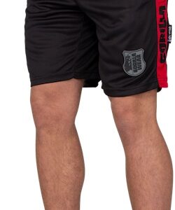 Gorilla Wear Pánské šortky Shelby Black/red - S VÝPRODEJ