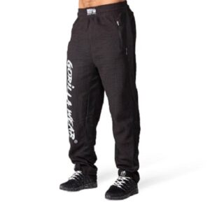 Gorilla Wear Pánské tepláky Augustine Old School Pants Black - S/M