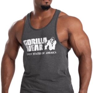 Gorilla Wear Pánské tílko Classic Dark gray - XXXL