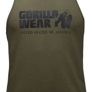 Gorilla Wear Pánské tílko Classic Tank Top Army Green - 3XL