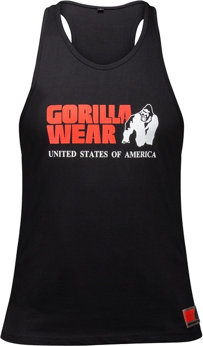 Gorilla Wear Pánské tílko Classic Tank Top Black - XXL