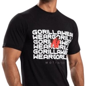 Gorilla Wear Pánske tričko Bradley Černé - M