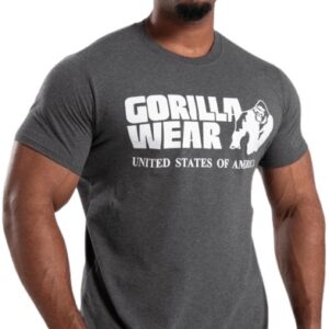 Gorilla Wear Pánské tričko Classic Dark gray - XXL