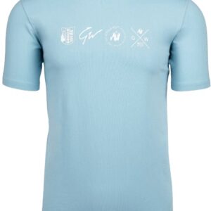 Gorilla Wear Pánske tričko Swanton Modré - 2XL