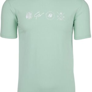 Gorilla Wear Pánske tričko Swanton Zelené - M
