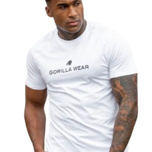 Gorilla Wear Pánské triko Davis T-shirt White - M