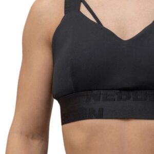 Nebbia Intense Dámská sportovní podprsenka s výstuží Iconic 844 černá - XS