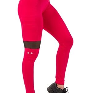 Nebbia Legíny Sporty s vysokým pasem 404 růžová - XS