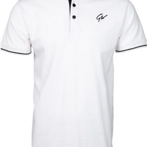Gorilla Wear Pánské polo tričko Delano Polo White/Black - 3XL