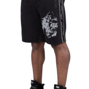 Gorilla Wear Pánské šortky Buffalo Old School Black/Grey - XXL/3XL