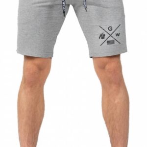 Gorilla Wear Pánské šortky Cisco Shorts Gray/Black - 3XL
