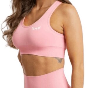Exalted Sportovní bezešvá podprsenka Impact růžová - S