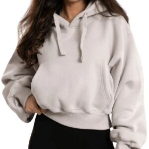 Exalted Dámská OVERSIZED mikina Comfy-Nest™ béžová - L