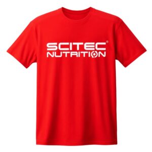 Scitec Nutrition Scitec Unisex Triko Červené - XL